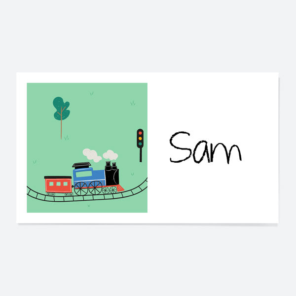 category header image Train Track - Party Sticker - Pack of 10