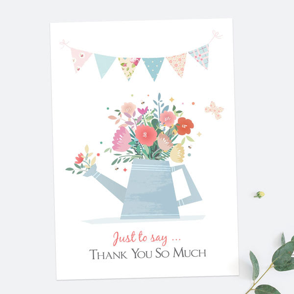 Ready to Write Thank You Cards - Pastel Gardening - Pack of 10