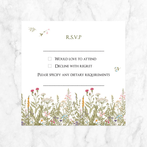 Botanical Garden Pocketfold Sample