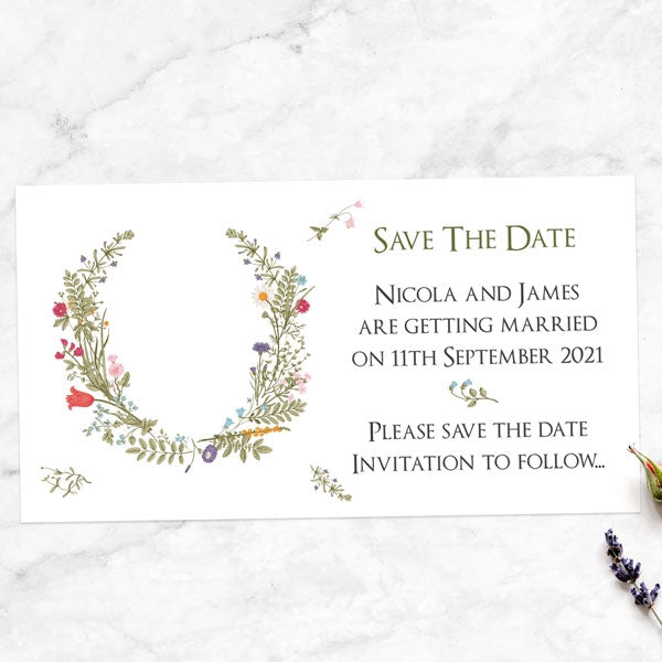 Botanical Garden Save the Date Magnets