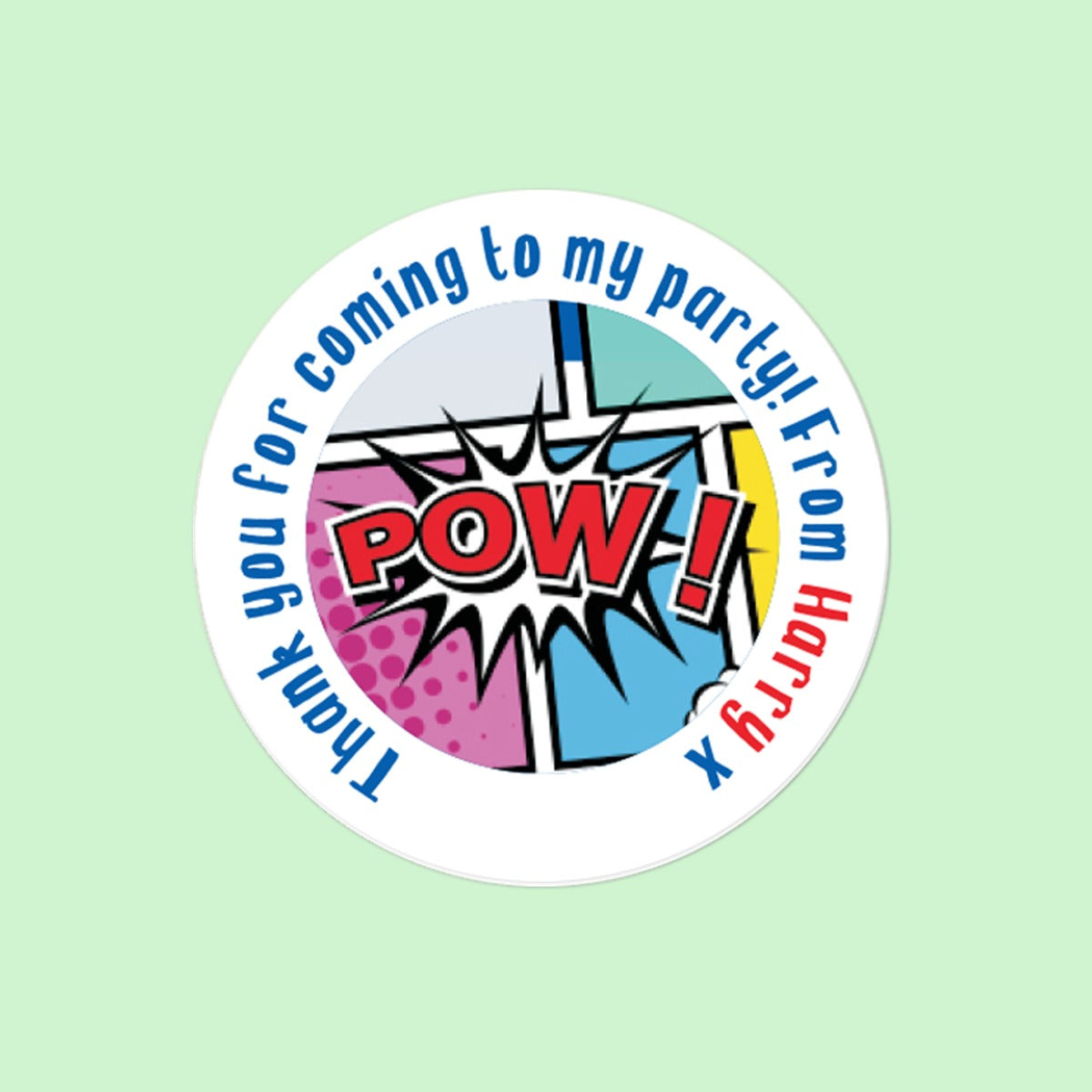 Boys Comic Party - Sweet Bag Stickers - Pack of 35 - Fast Delivery at ...