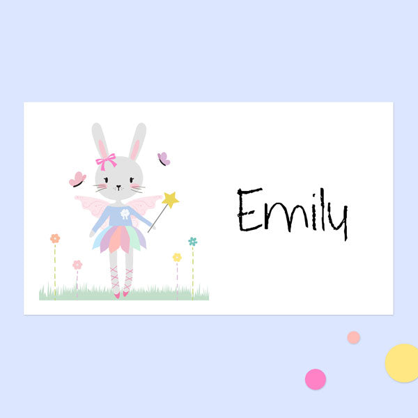 Bunny Tutu - Party Bag & Sticker - Pack of 10
