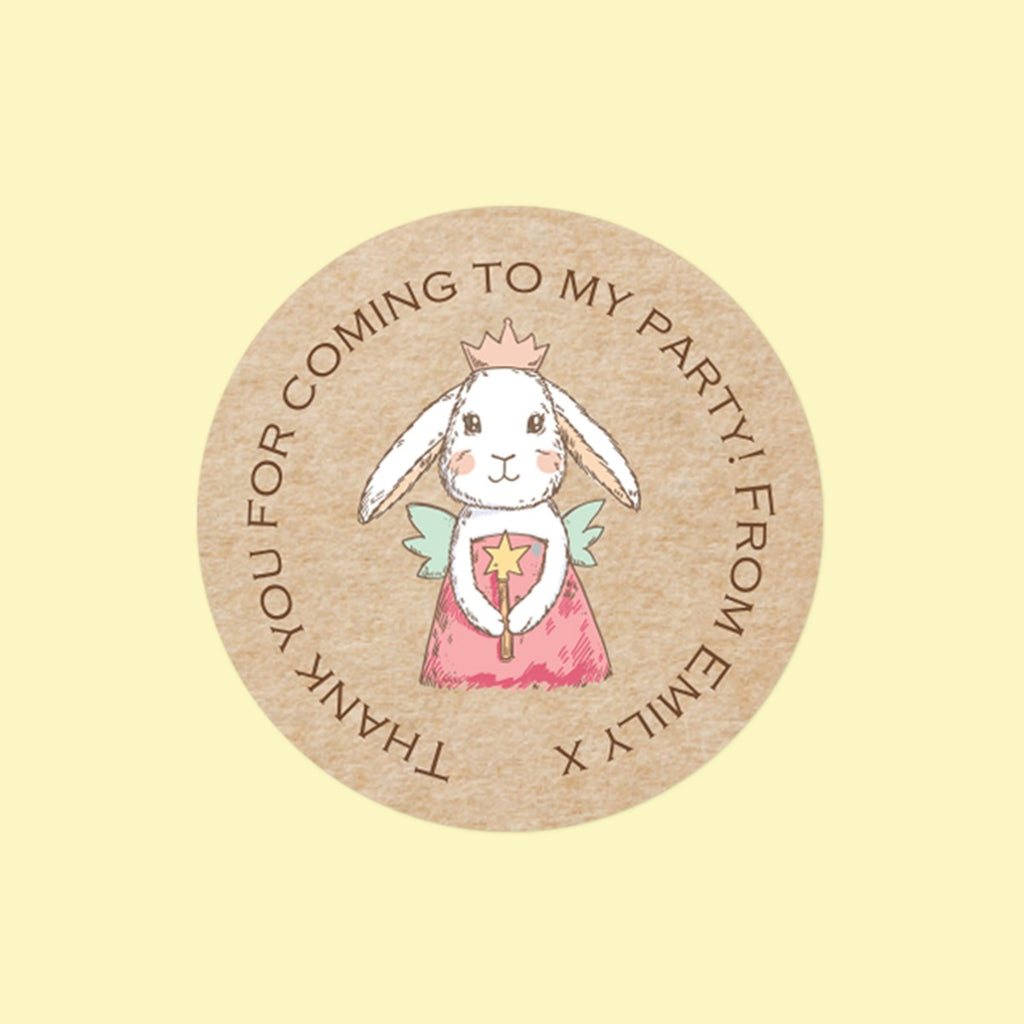 Bunny Fairy - Sweet Bag Stickers - Pack of 35