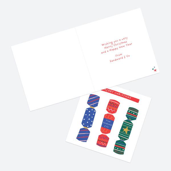 Business Christmas Cards - Christmas Brights - Crackers