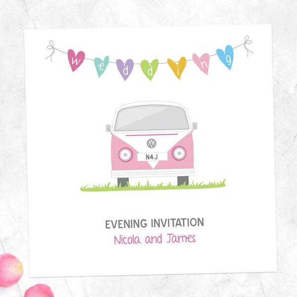 Campervan Evening Invitation