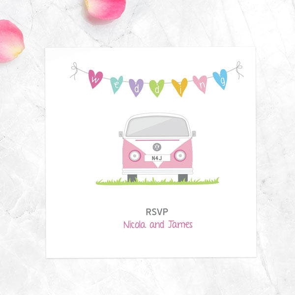 Campervan RSVP Cards