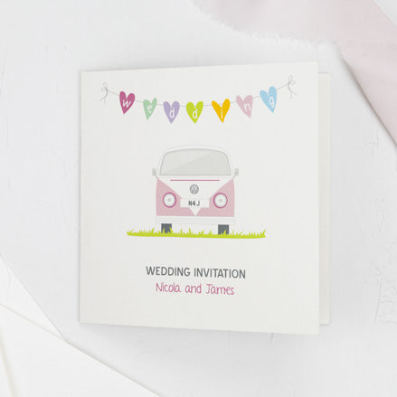 Campervan Wedding Invitation