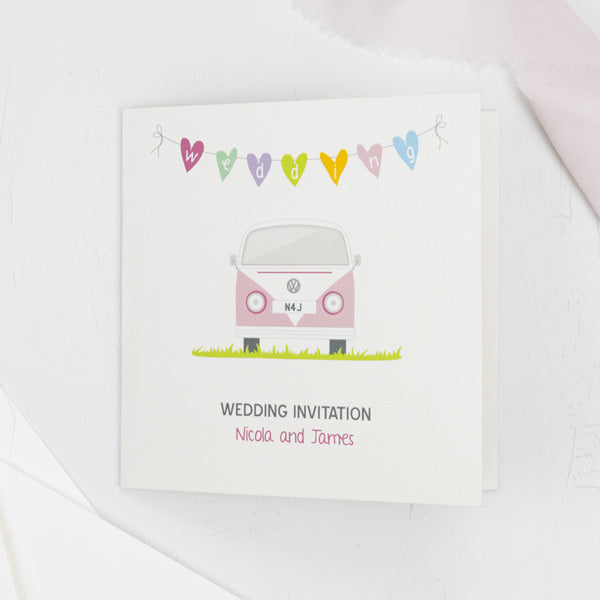 category header image Campervan Wedding Invitation