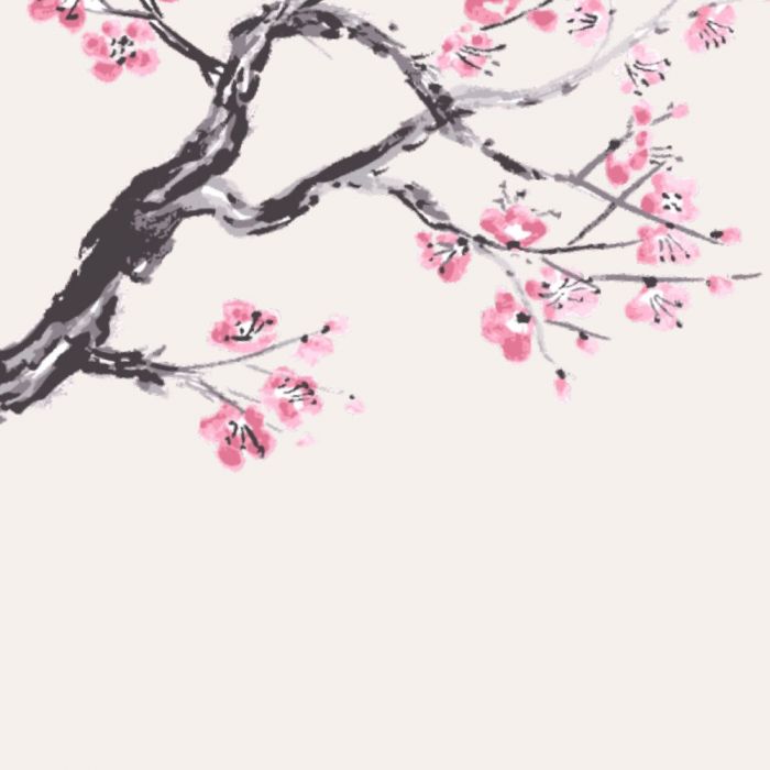 Cherry Blossom - Favour Tag