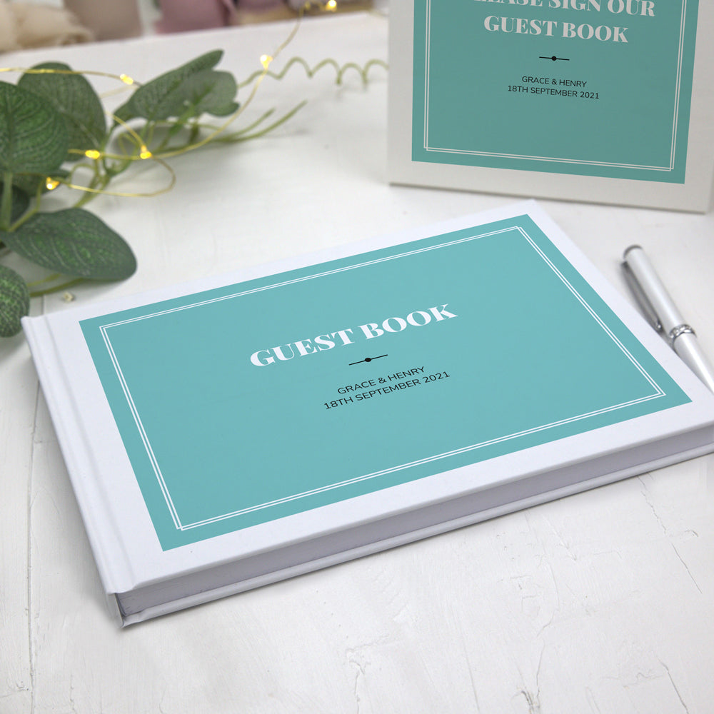 Chic Typography Bespoke - Wedding Guest Book