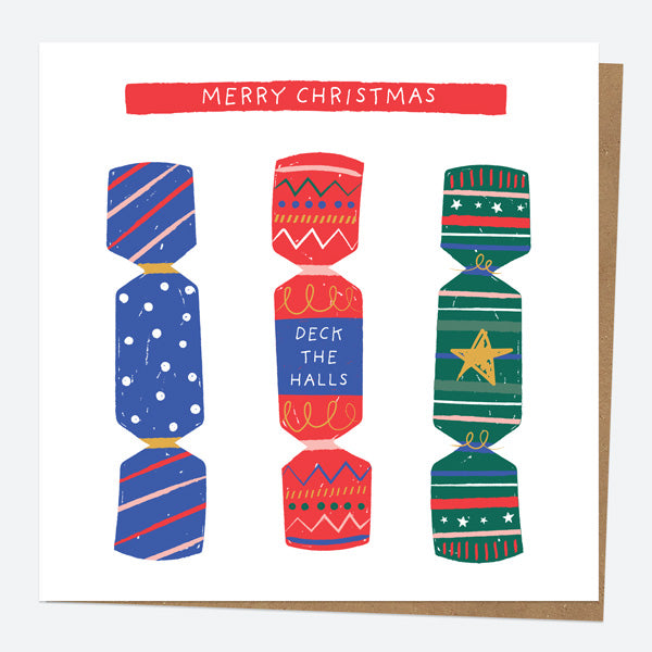 Christmas Card - Christmas Brights - Crackers