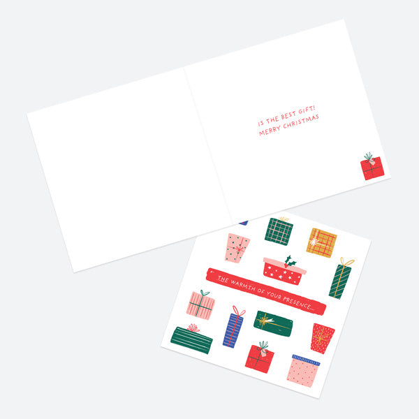 Christmas Card - Christmas Brights - Presents