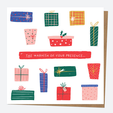 Christmas Card - Christmas Brights - Presents