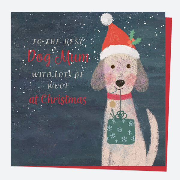 Christmas Card - Santa Paws - Best Dog Mum