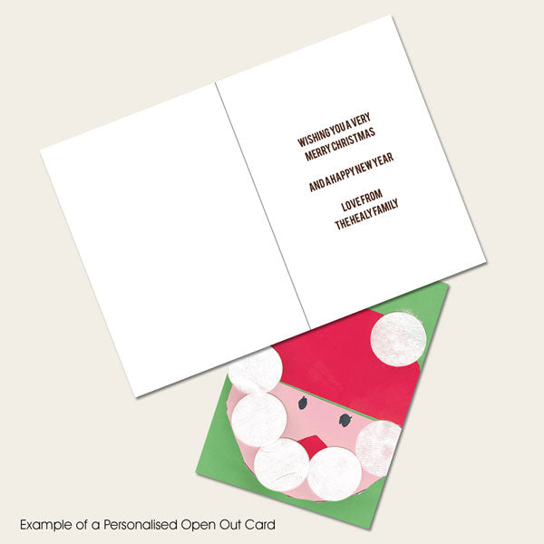 Design Your Own - Personalised Christmas Cards - Pack of 10