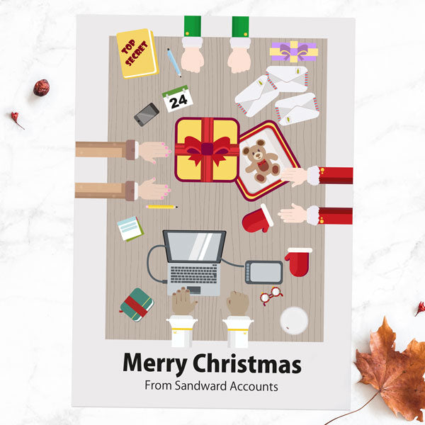 Business Christmas Cards - Christmas Office
