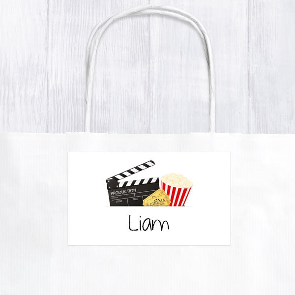 Cinema Party - Party Bag & Sticker - Pack of 10