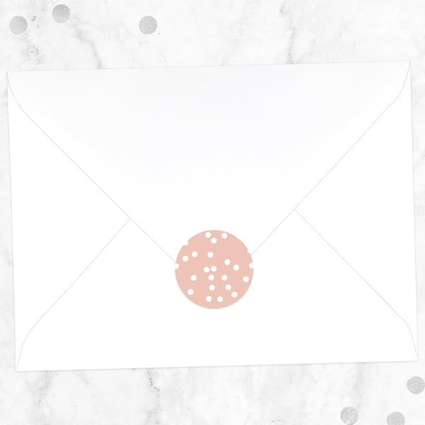 Confetti Script Envelope Seal - Pack of 70