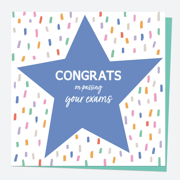 Congratulations Card - Shining Star Exams