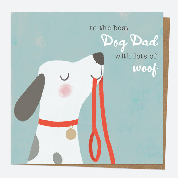 Dad Birthday Card - Dog Dad