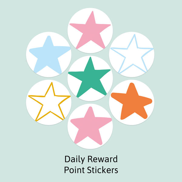 Chasing Rainbows - Personalised Reward Chart & Reusable Stickers