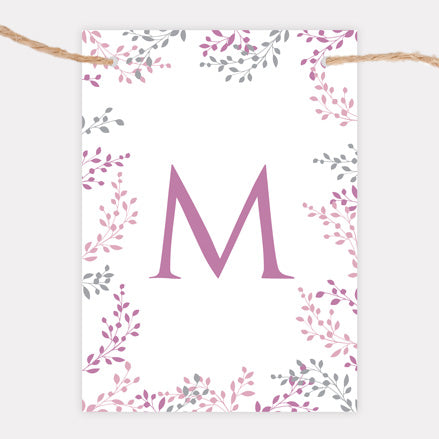 Delicate Leaf Border - Bunting