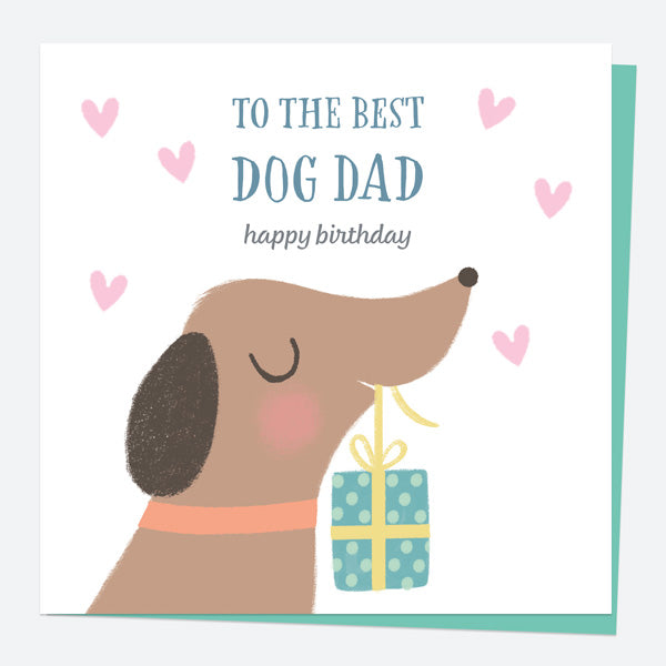 Dog Birthday Card - Best Dog Dad