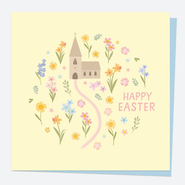 Easter Card - Church Path