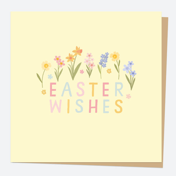 Easter Card - Pastel Typography