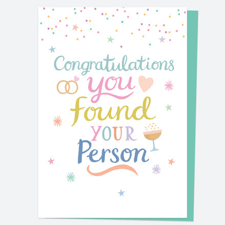 Engagement Card - You Found Your Person