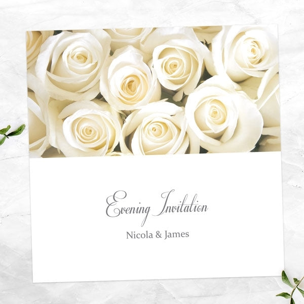 English Roses - Evening Invitation
