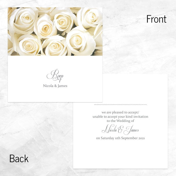 English Roses RSVP Cards