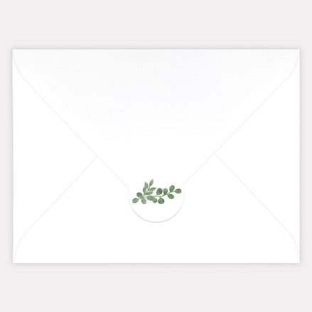 Just Married Campervan Envelope Seal - Pack of 70