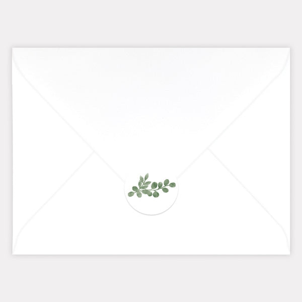 Just Married Campervan Envelope Seal - Pack of 70