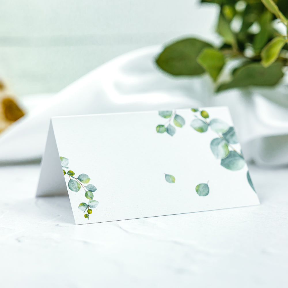 Eucalyptus - Ready to Write Wedding Place Cards