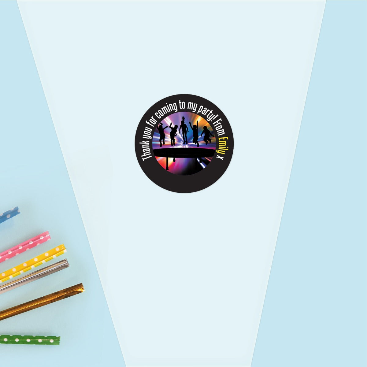 Extreme Trampoline Party Zone - Sweet Cone & Sticker - Pack of 35 ...