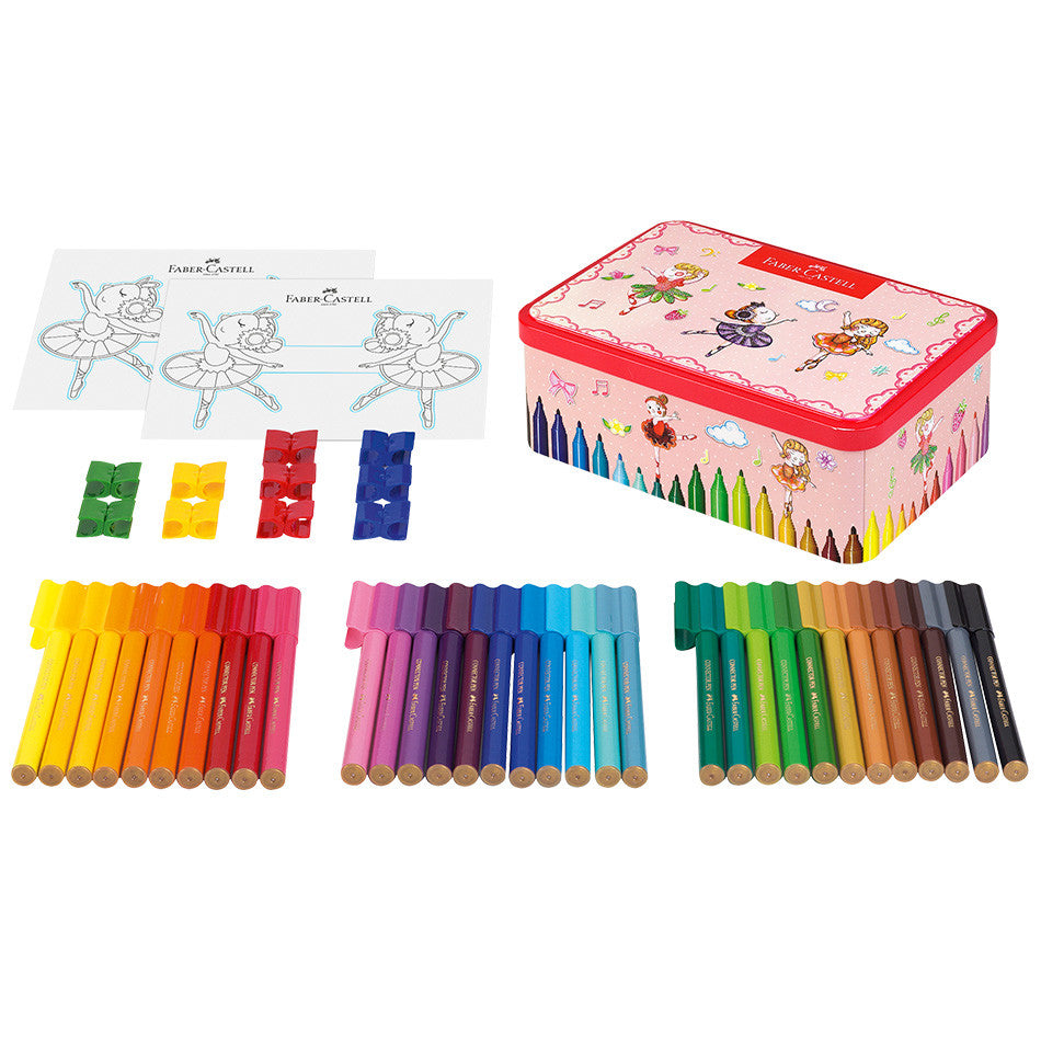 Faber-Castell Connector Pen Ballerina Box of 33