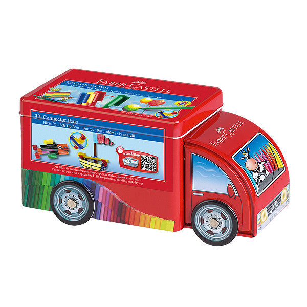 Faber-Castell Connector Pen Truck of 33