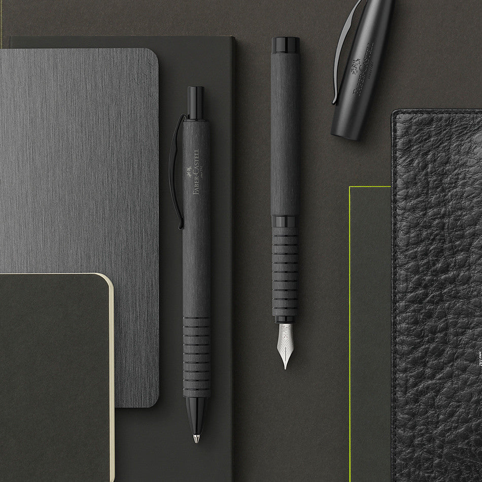 Faber-Castell Essentio Aluminium Ballpoint Pen Black