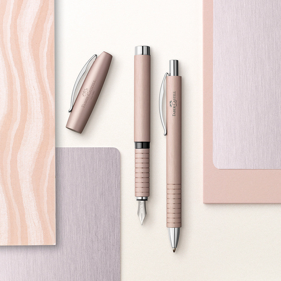 Faber-Castell Essentio Aluminium Ballpoint Pen Rose