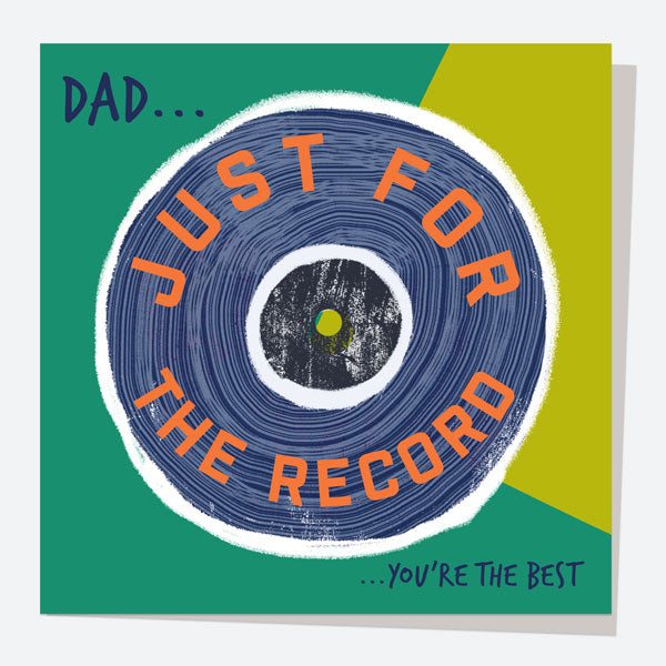 Father's Day - Groovy Record - Dad
