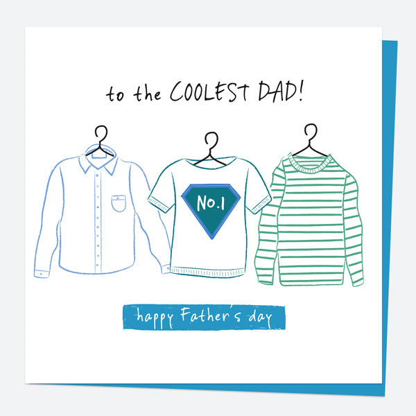 Father's Day Card - Dad's Wardrobe