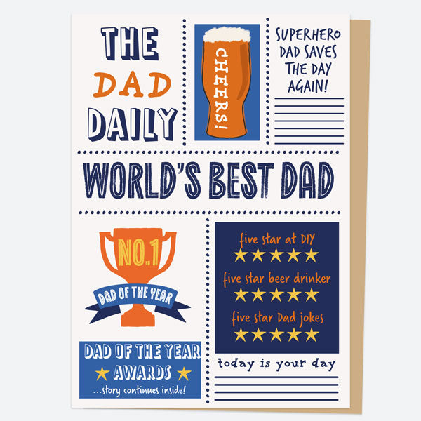 Father's Day - Newspaper - Dad