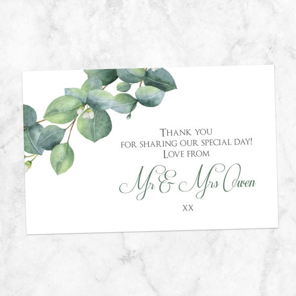 Eucalyptus Garland - Favour Tag