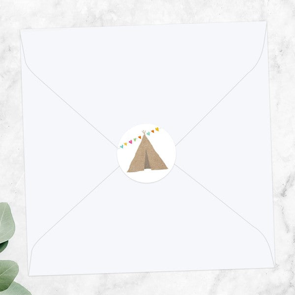 Festival Tipi - Wedding Envelope Seals