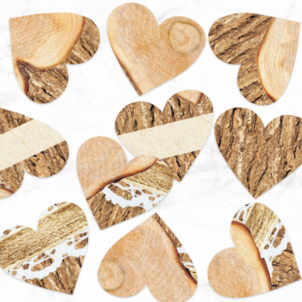 Forest Love - Heart Table Confetti