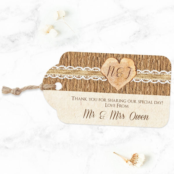 Forest Love - Favour Tag