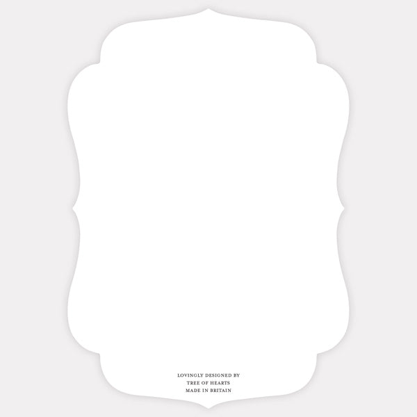 Elegant Monogram Foil Sample