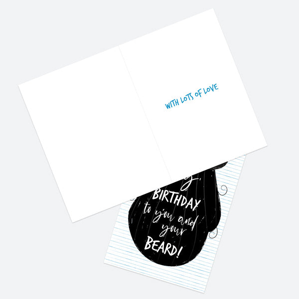 General Birthday Card - Black Beard