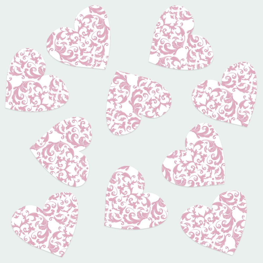 Baroque Heart - Table Confetti